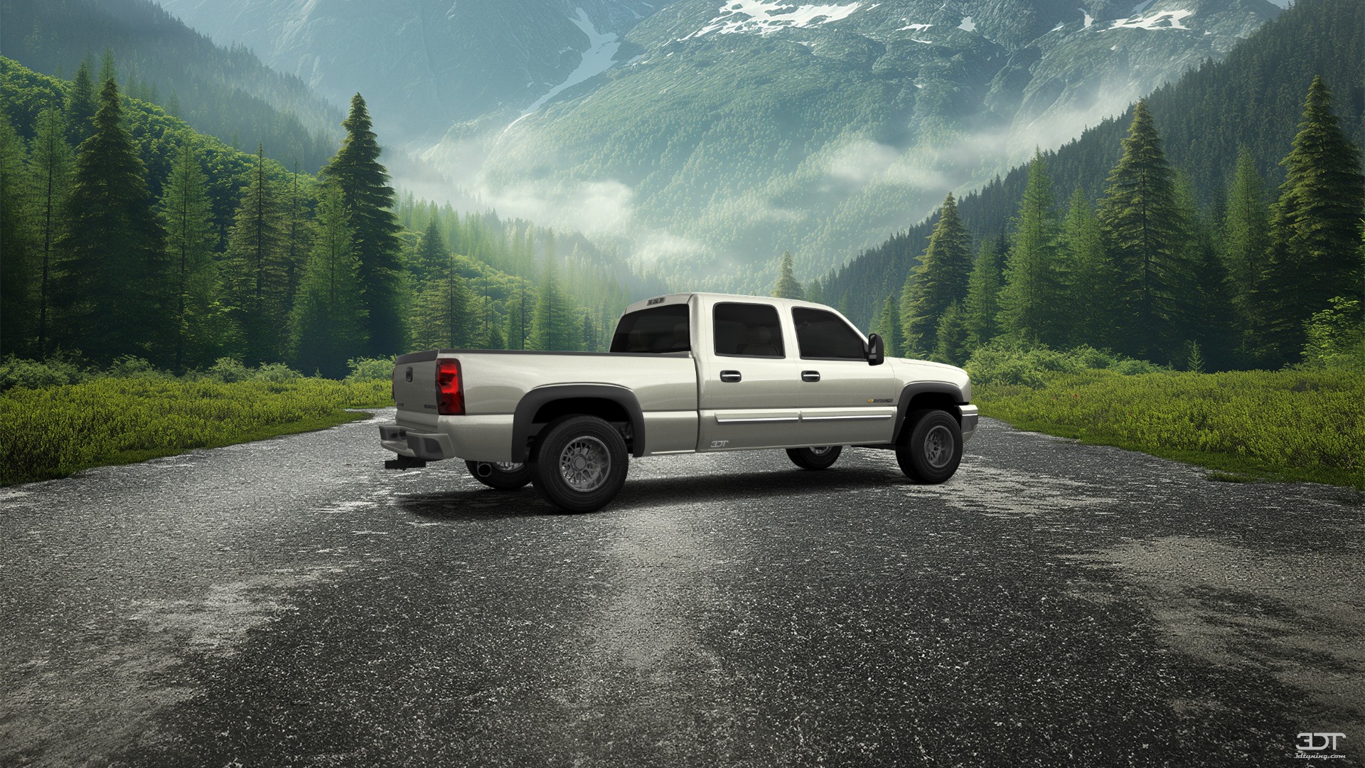 Chevrolet Silverado 2500 HD Long Box 4 Door pickup truck 2002