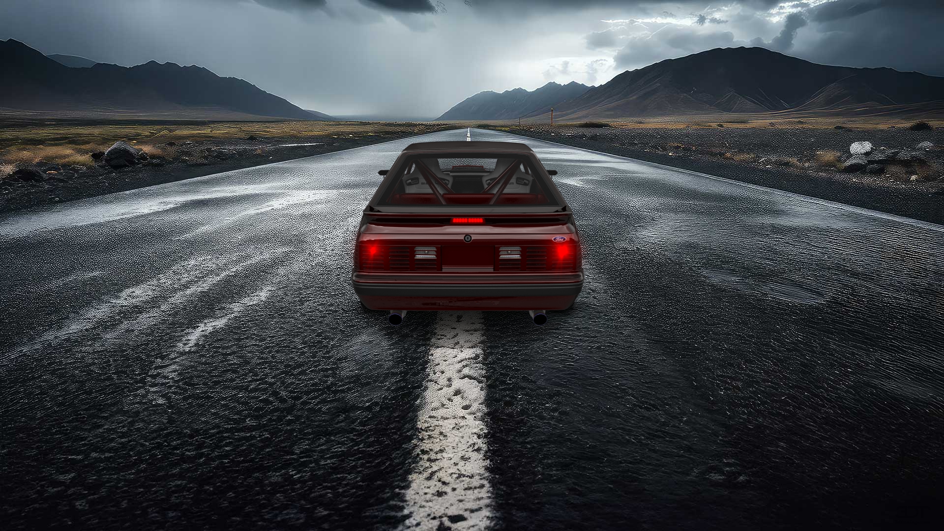 Ford Mustang 3 Door Hatchback 1988