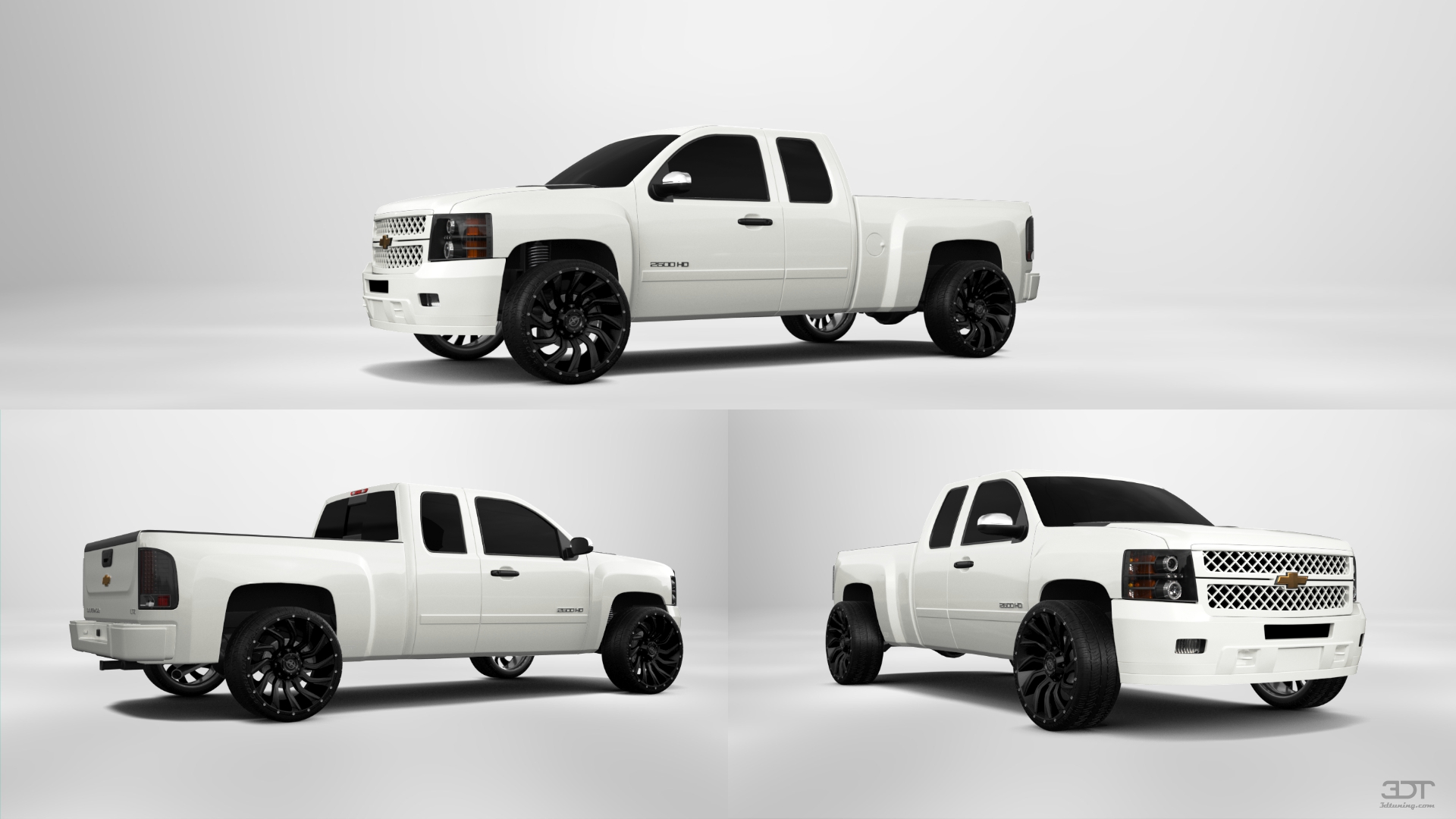 Chevrolet Silverado 2500 HD Extended Cab Pickup Truck 2007