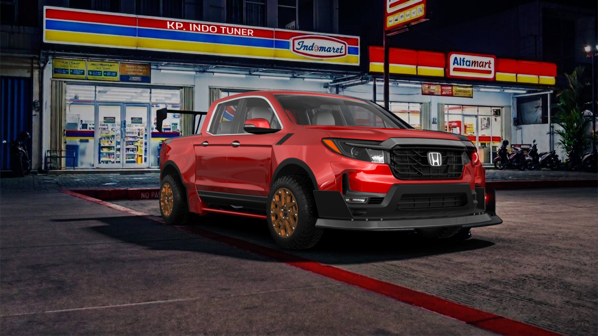 Honda Ridgeline 4 Door pickup truck 2021 Images