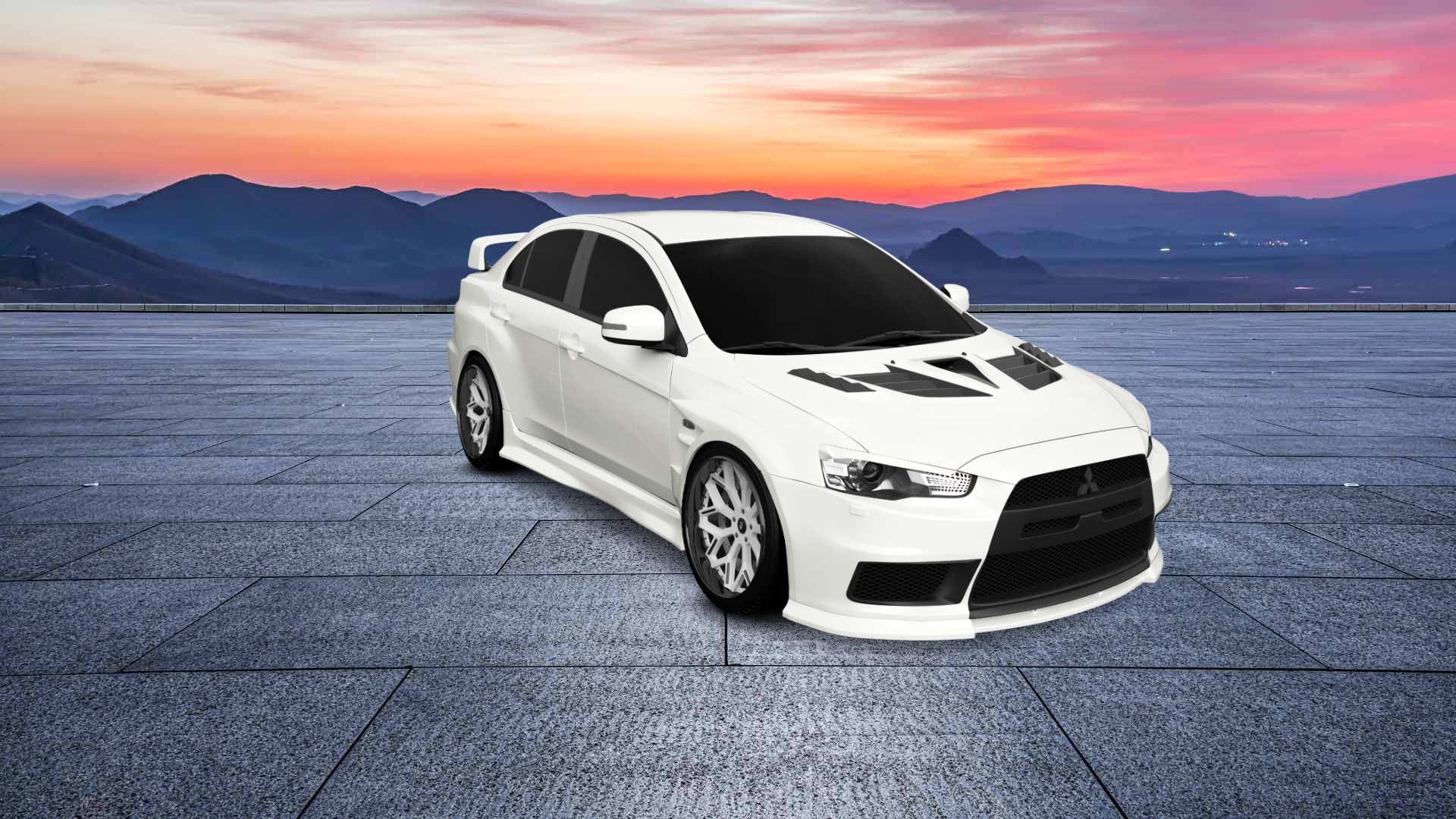 Mitsubishi Lancer Evolution X Sedan 2008