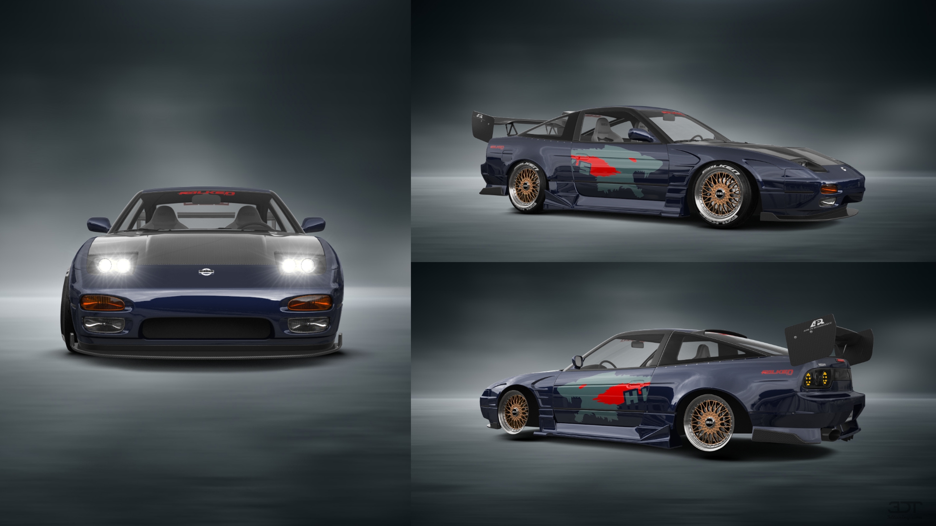 Nissan 240SX 3 Door Hatchback 1989 tuning