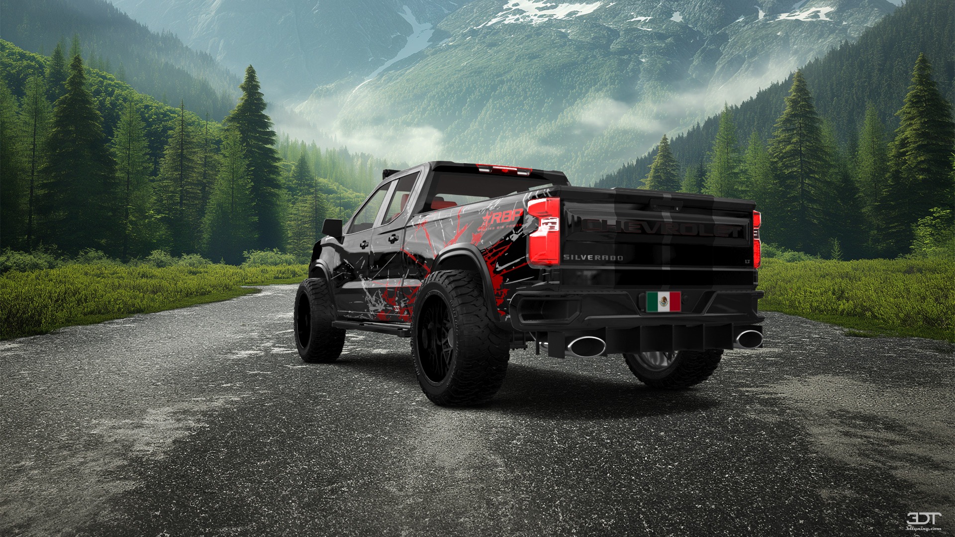 Chevrolet Silverado 1500 6.6 ft box 4 Door pickup truck 2021