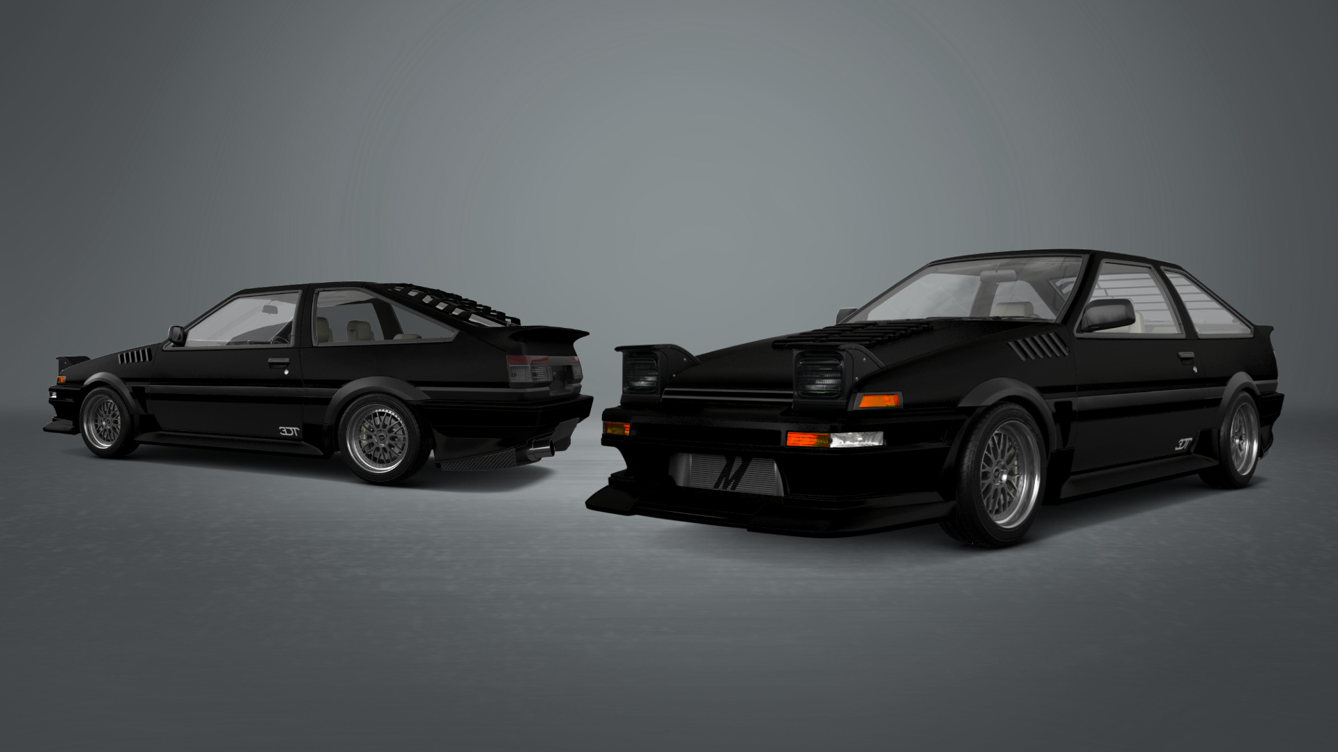 Toyota AE86 3 Door Hatchback 1985 tuning