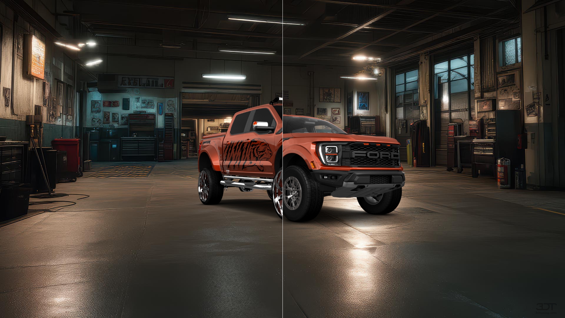 Ford F-150 Raptor 4 Door pickup truck 2021 tuning
