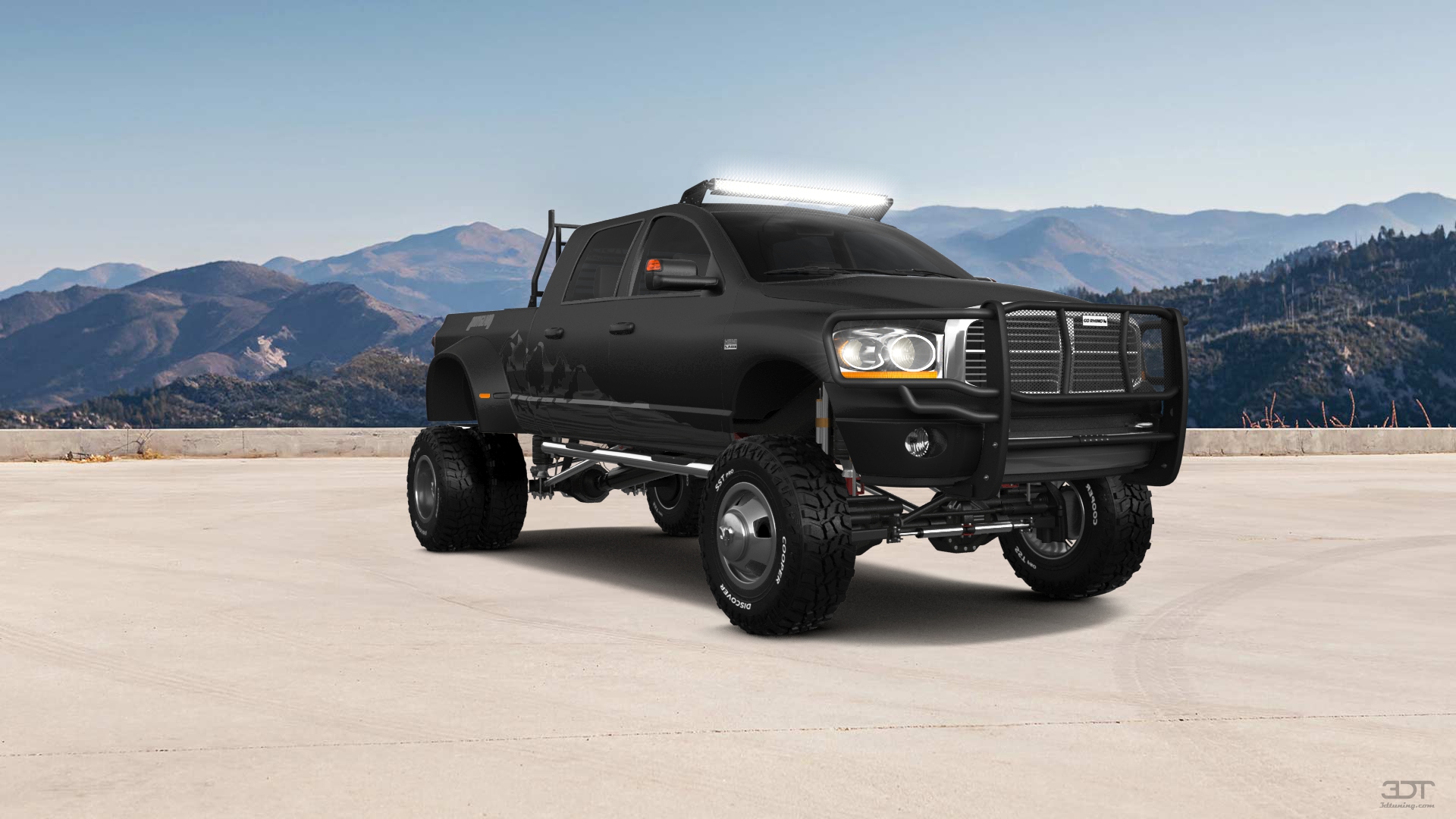 Dodge Ram 3500 Dually 4 Door pickup truck 2007 tuning