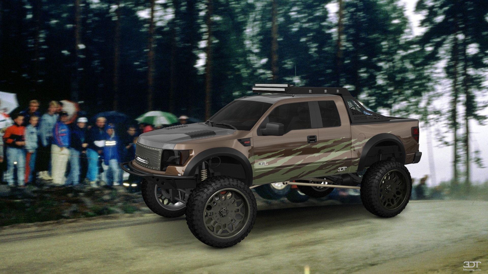 Ford F-150 SVT Raptor 2 Door pickup truck 2010 tuning
