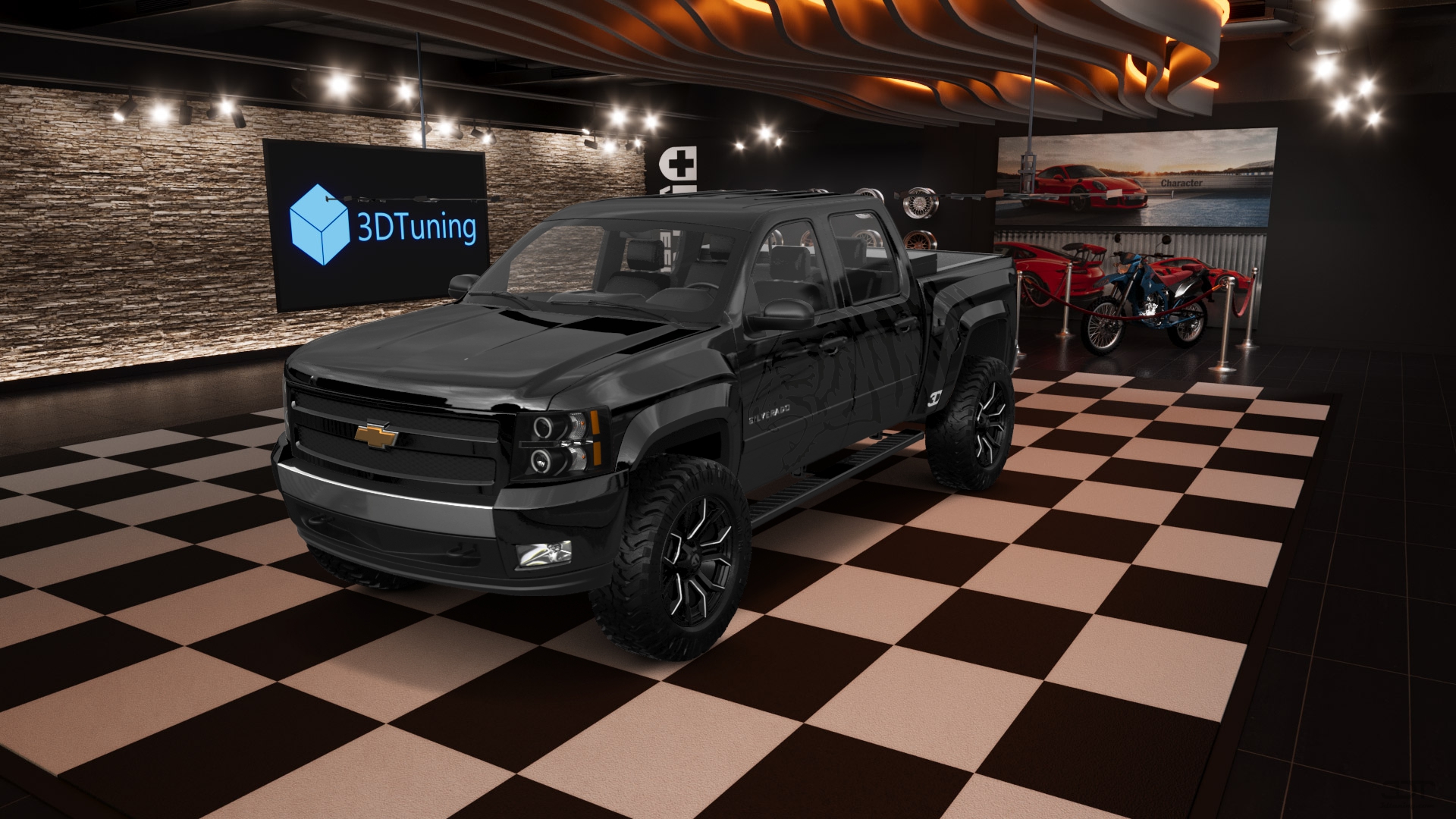 Chevrolet Silverado 1500 Crew Cab 4 Door pickup truck 2007
