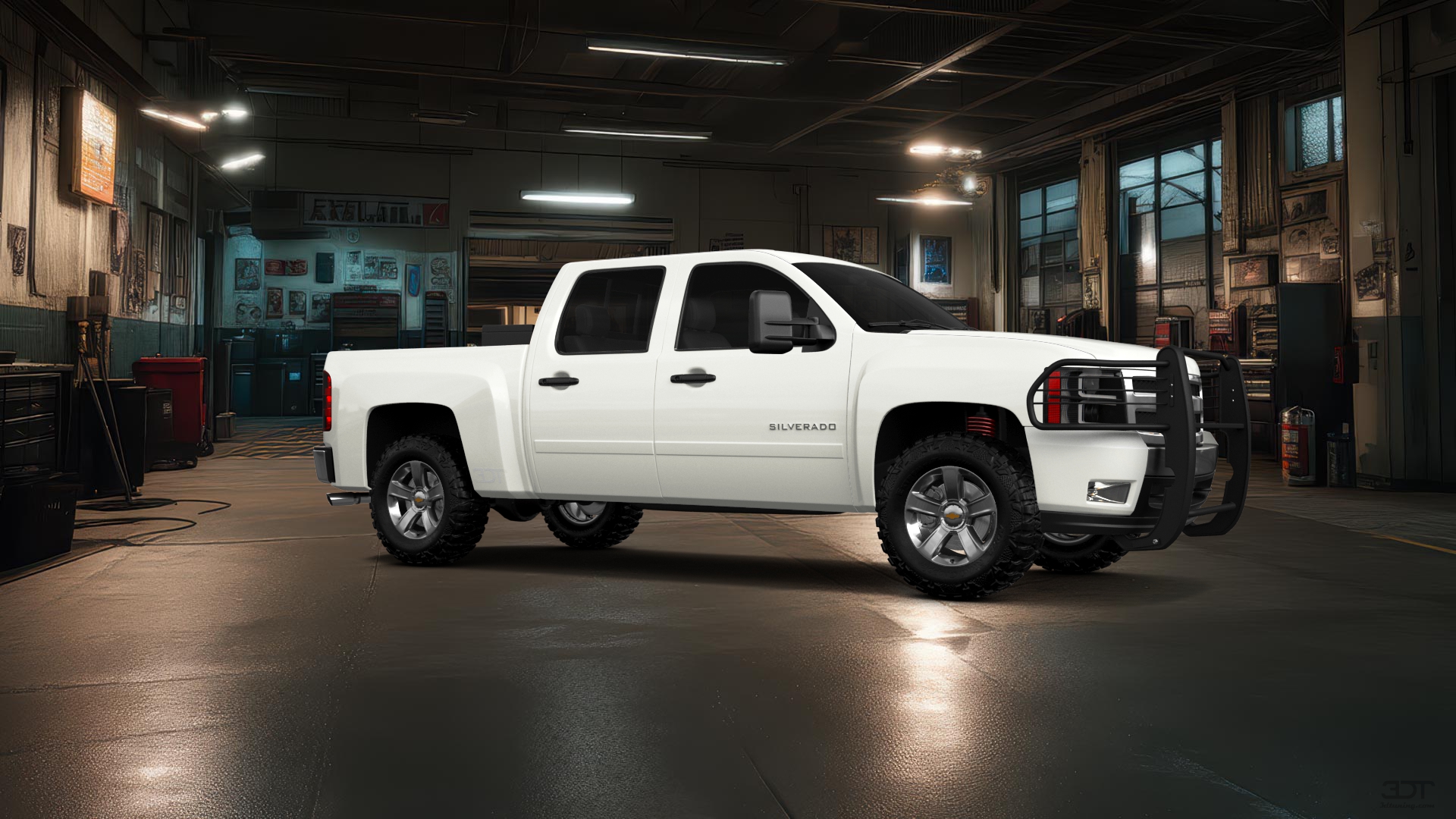 Chevrolet Silverado 1500 Crew Cab 4 Door pickup truck 2007 tuning