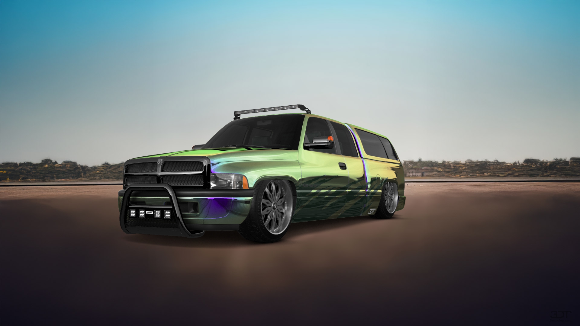 Dodge Ram 1500 Club Cab Pickup Truck 1999 tuning