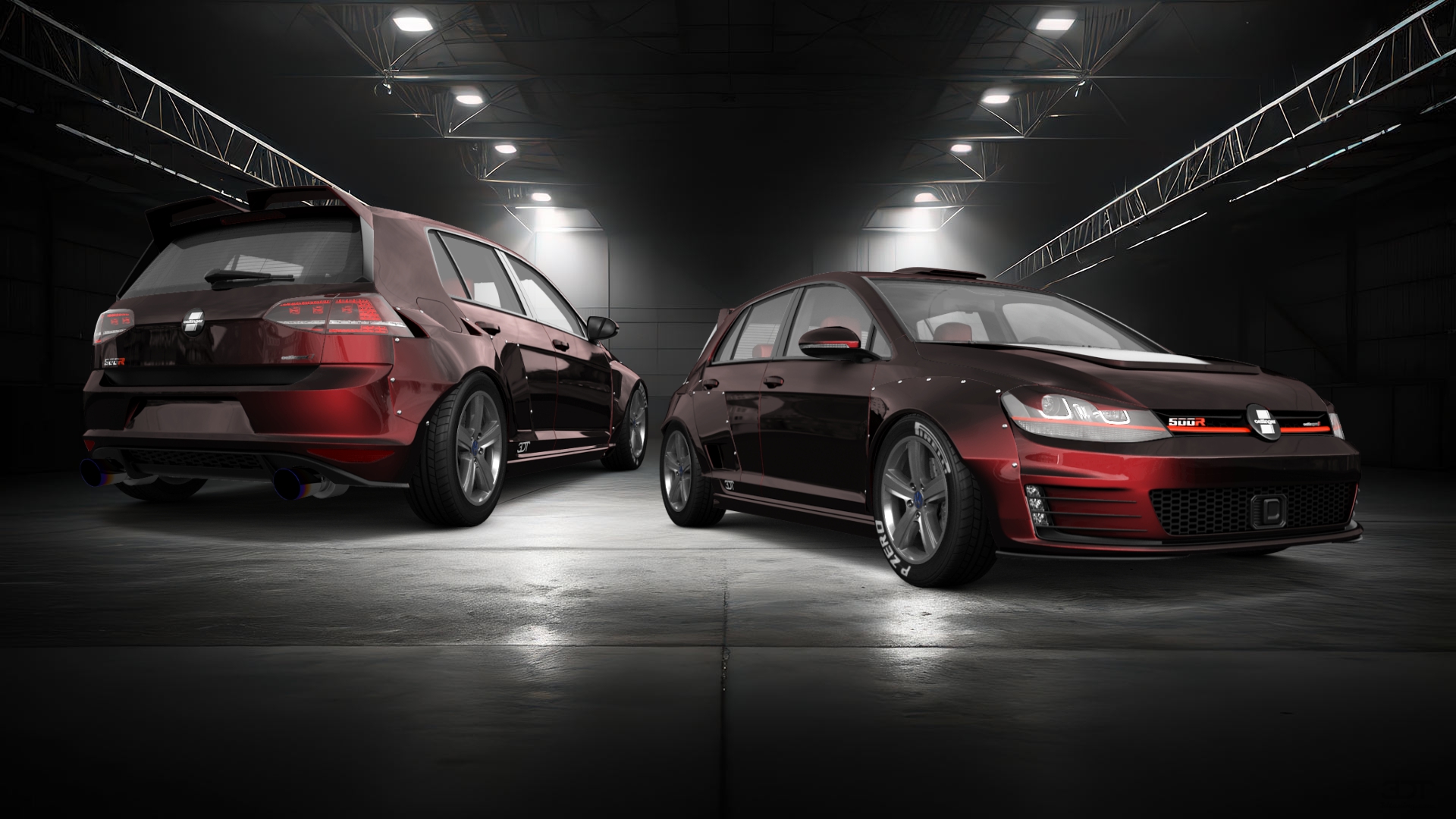 Volkswagen Golf 7 5 Door Hatchback 2013 tuning