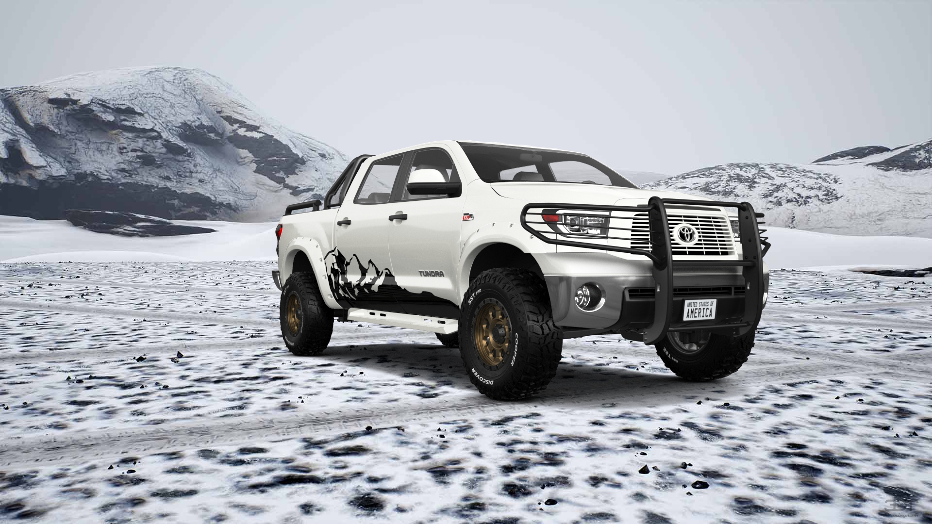 Toyota Tundra 5.5 ft box 4 Door pickup truck 2007