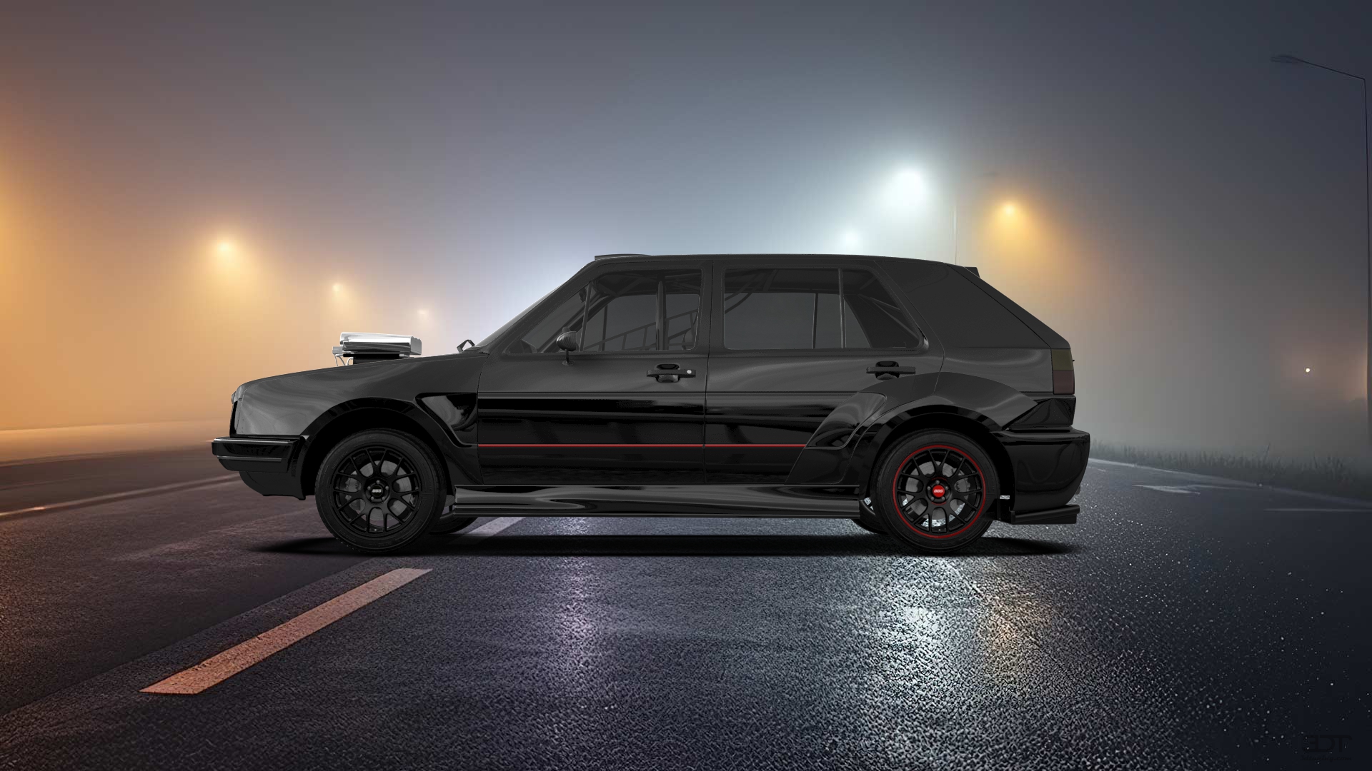 Volkswagen Golf Mk2 5 Door Hatchback 1983 tuning