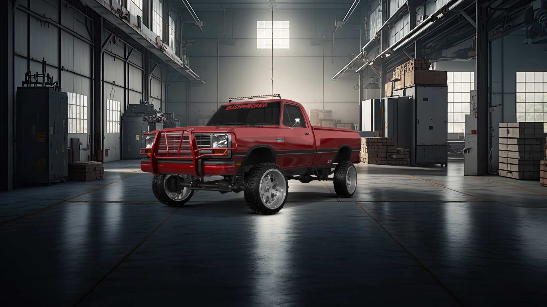 Dodge Ram 2 Door pickup truck 1991 tuning