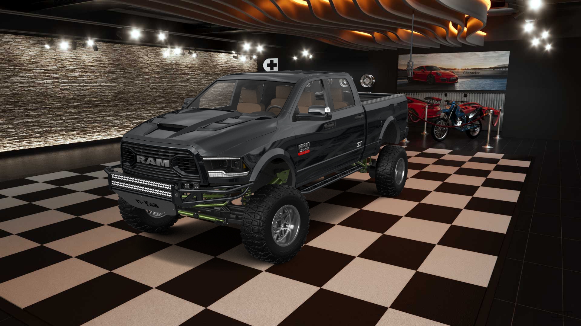 Dodge Ram 2500 4 Door Truck 2014