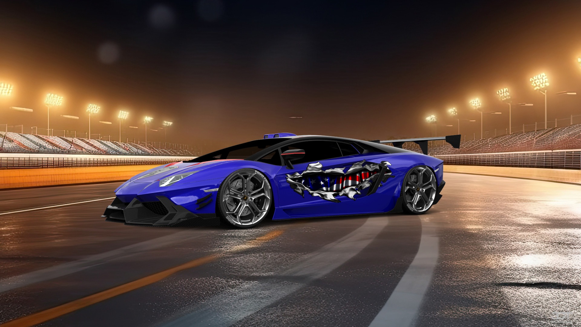 Lamborghini Aventador 2 Door Coupe 2012 tuning