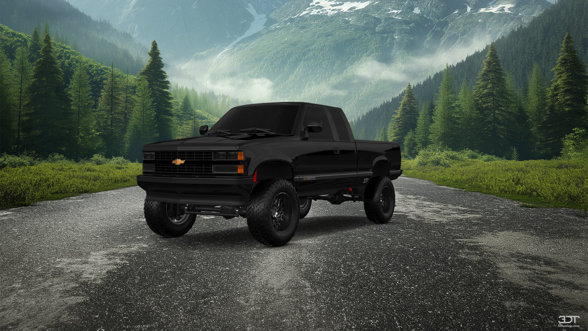 Chevrolet K2500 Extended Cab Pickup 1989