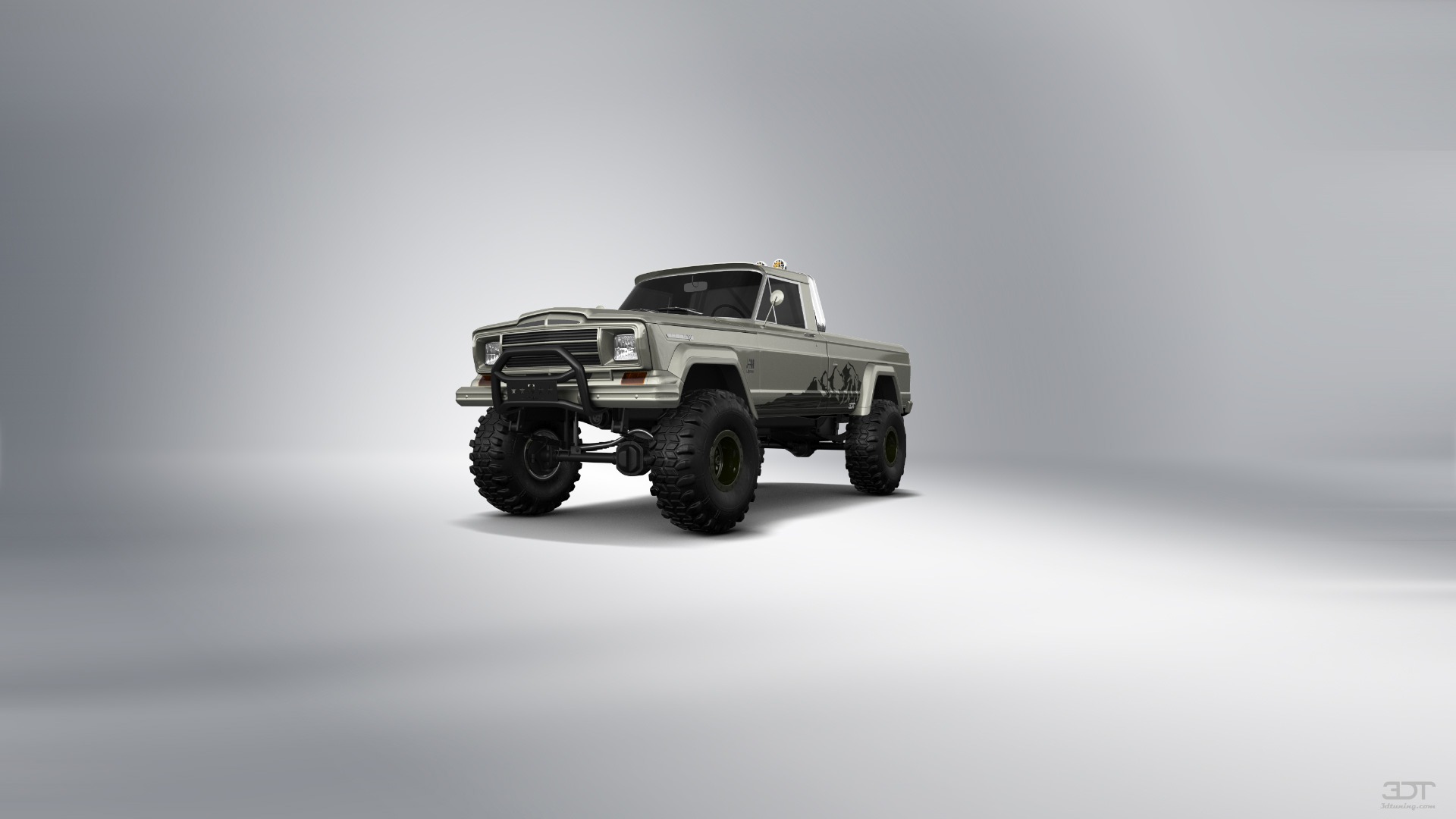 Jeep Gladiator SJ 2 Door pickup truck 1988 tuning