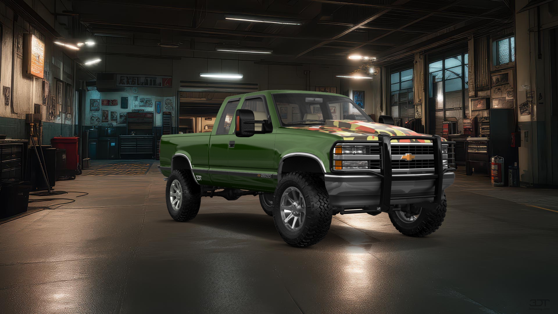 Chevrolet K2500 Extended Cab Pickup 1989