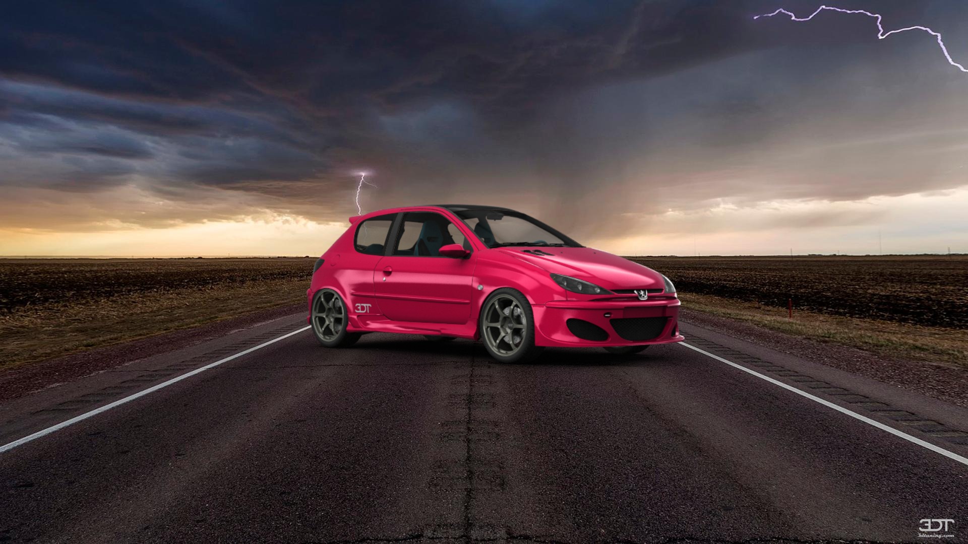 Peugeot 206 3 Door Hatchback 1998 tuning