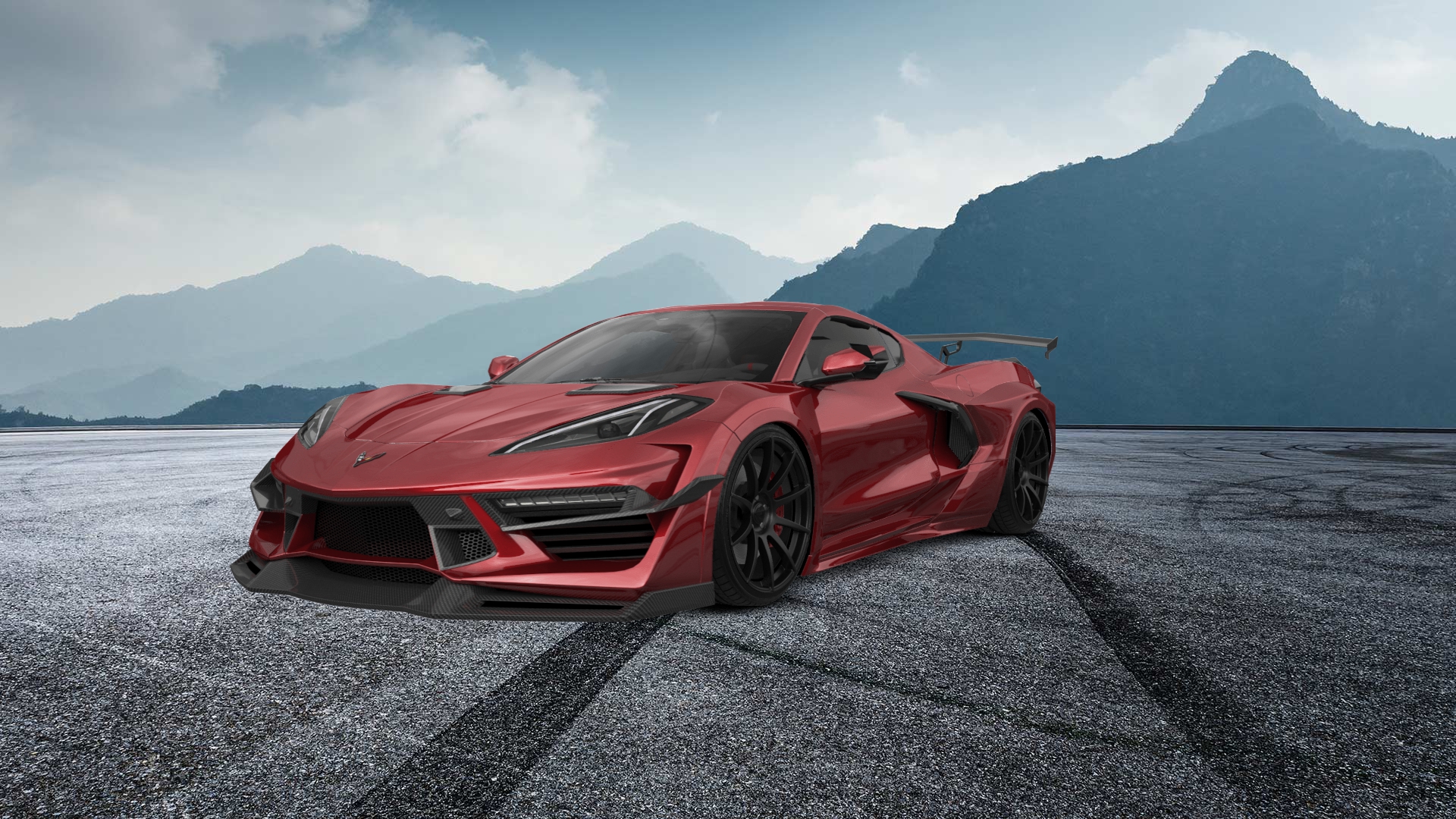 Chevrolet Corvette 2 door targa top 2020 tuning