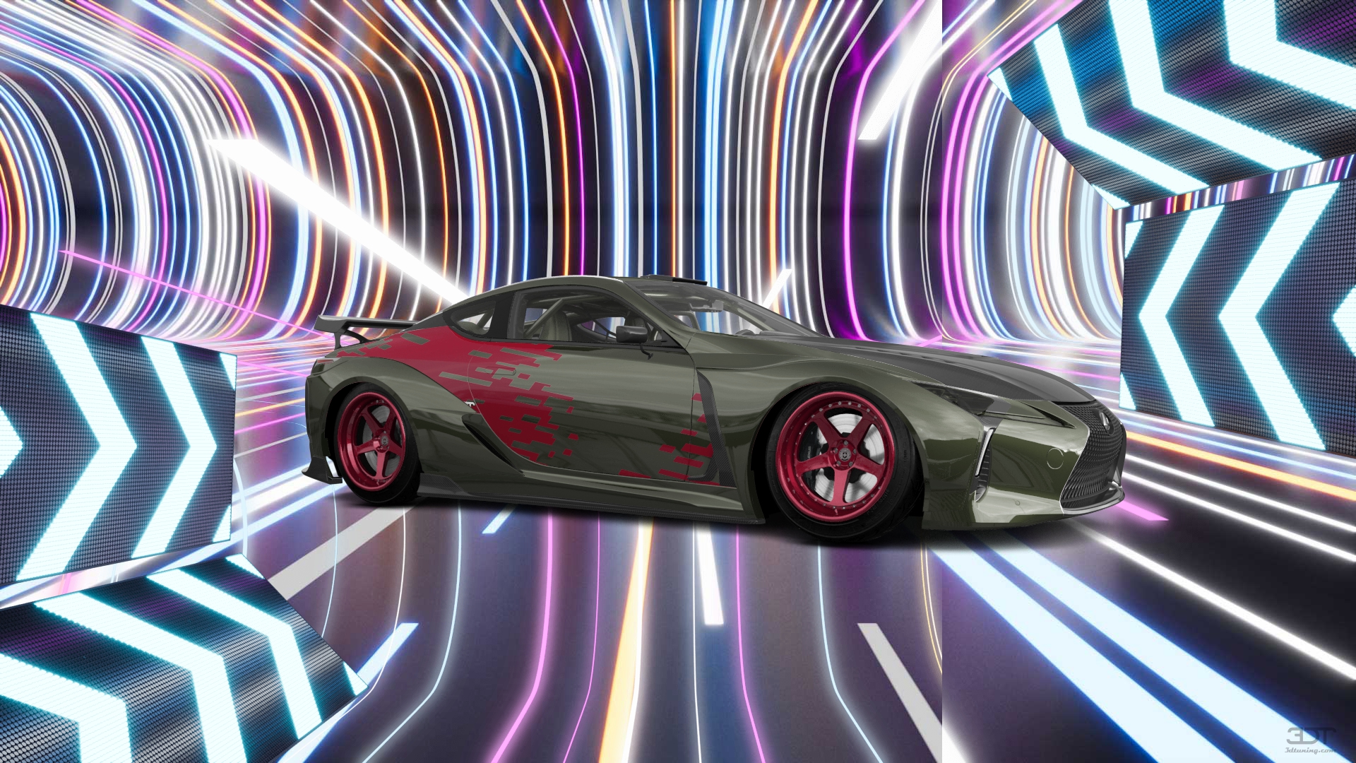 Lexus LC500 2 door fastback coupe 2017 tuning