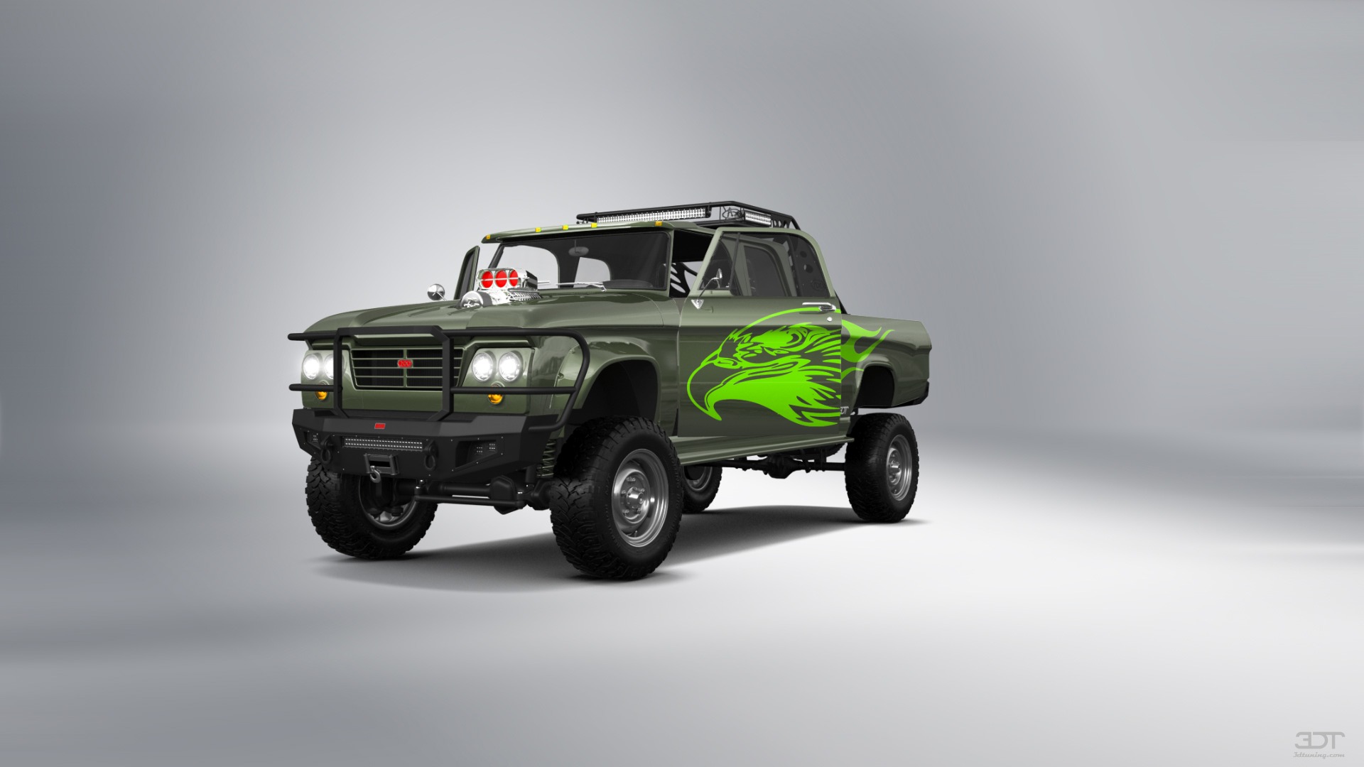 Dodge Power Wagon 4 Door pickup truck 1964