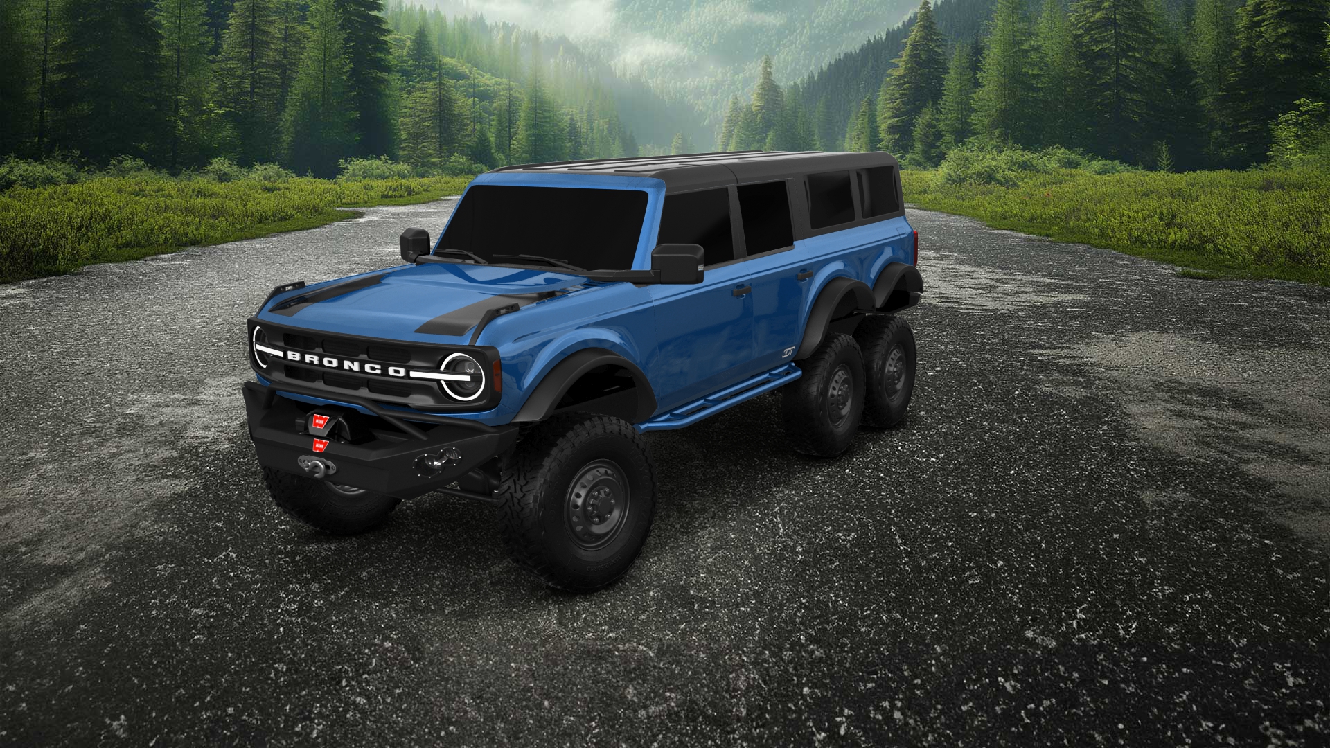 Ford Bronco 6X6 4 Door pickup truck 2021 tuning