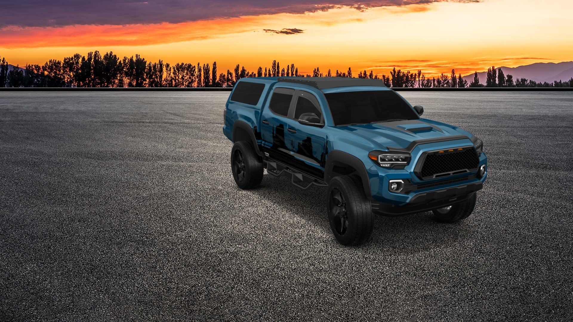 Toyota Tacoma 4 Door pickup truck 2018 tuning