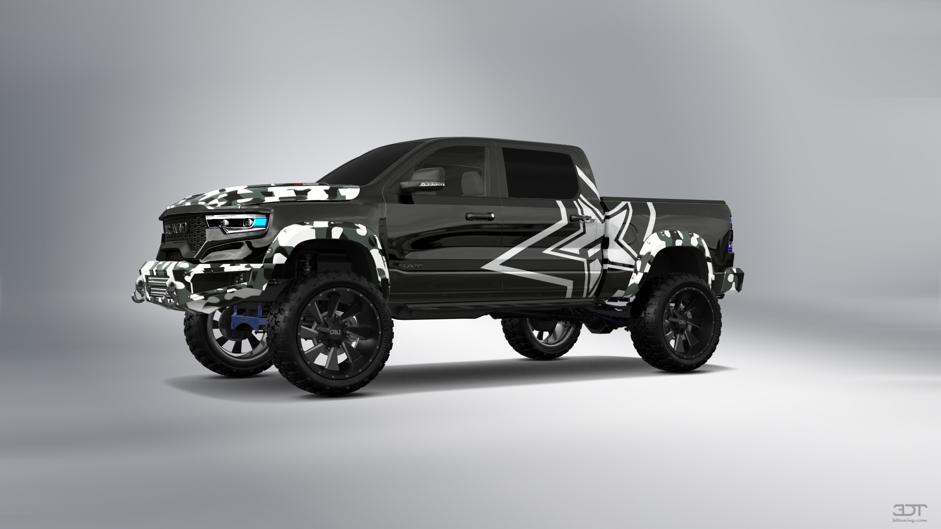 Dodge Ram 1500 TRX 4 Door pickup truck 2021 tuning