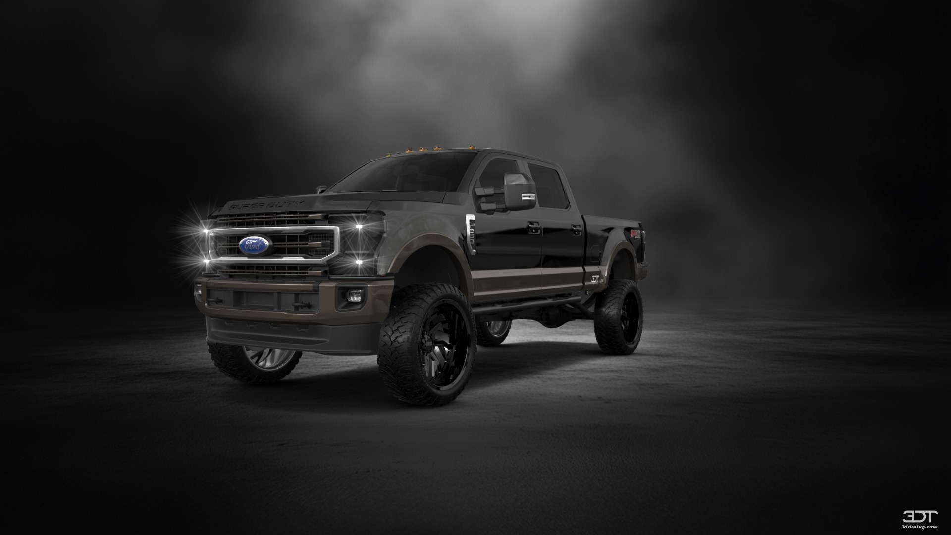 Ford F-250 4 Door pickup truck 2021 tuning