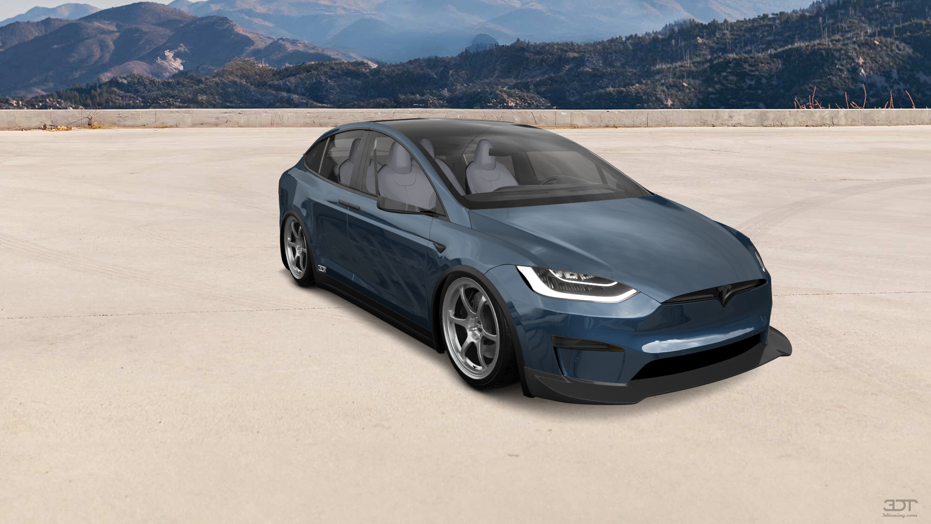 Tesla Model X 5 Door SUV 2024 tuning