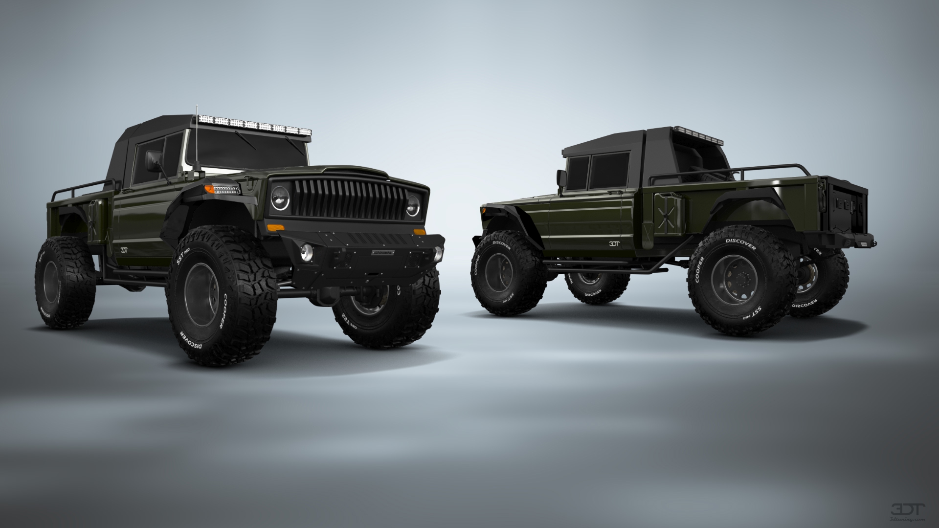 Jeep Kaiser M715 2 Door pickup truck 1968