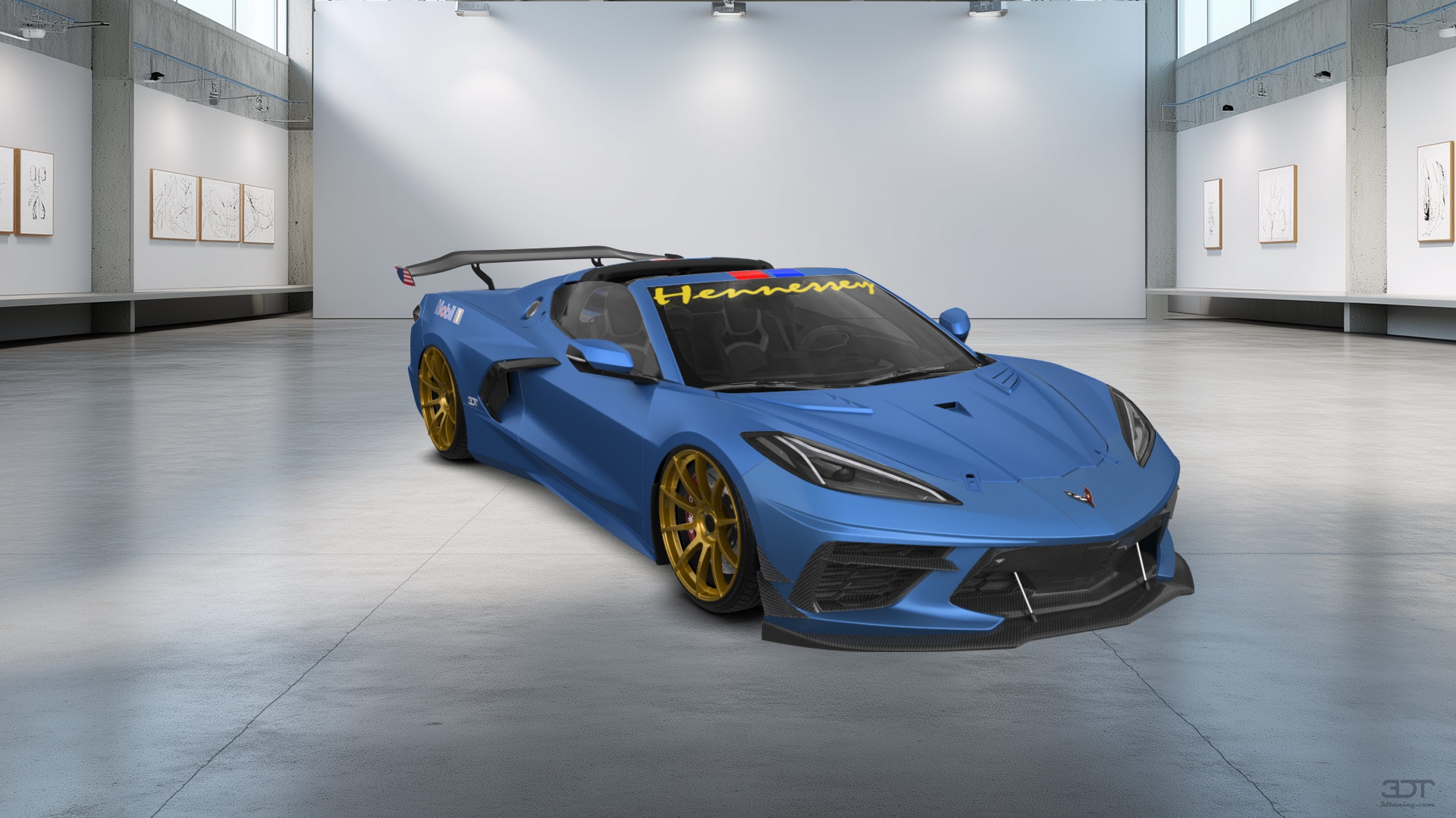 Chevrolet Corvette 2 door targa top 2020 tuning
