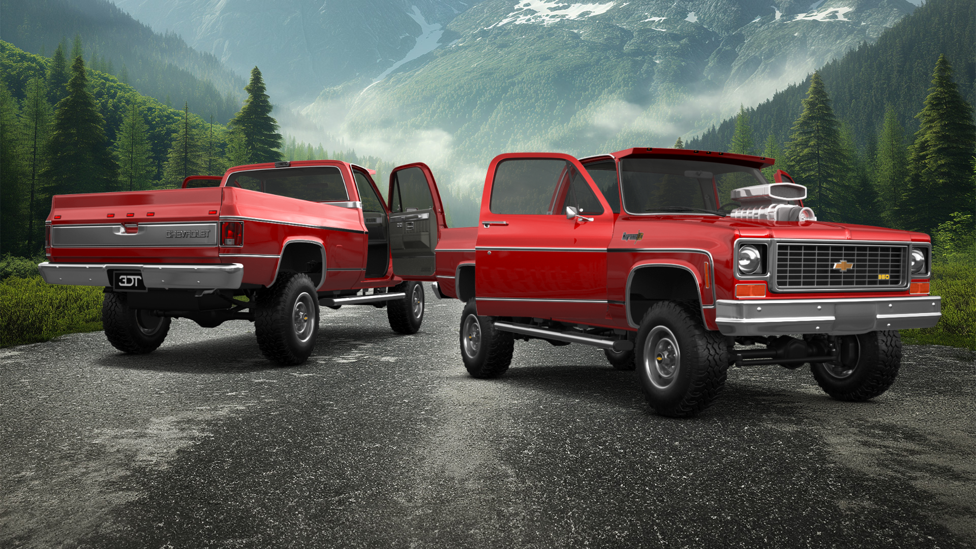 Chevrolet Silverado C-10 2 Door pickup truck 1973