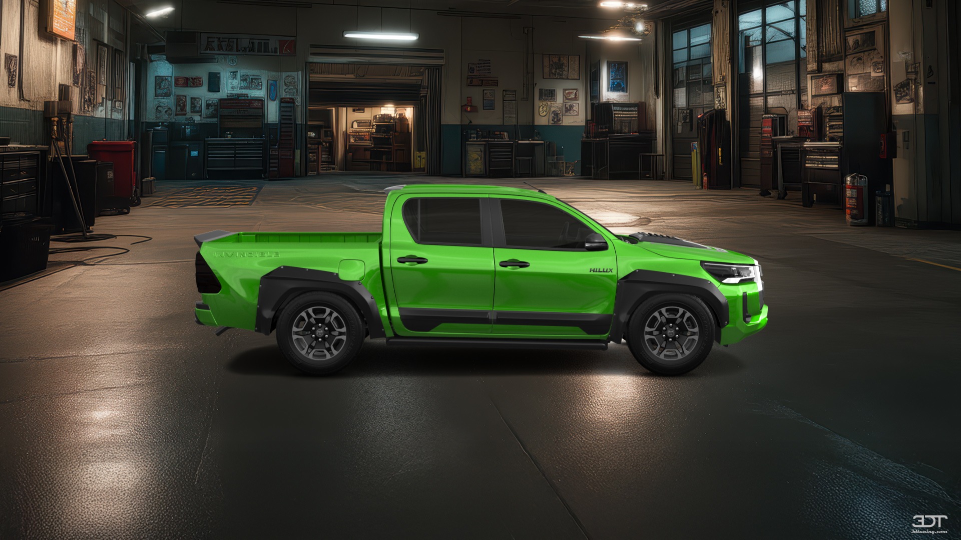 Toyota Hilux Double Cab 4 Door pickup truck 2015 tuning