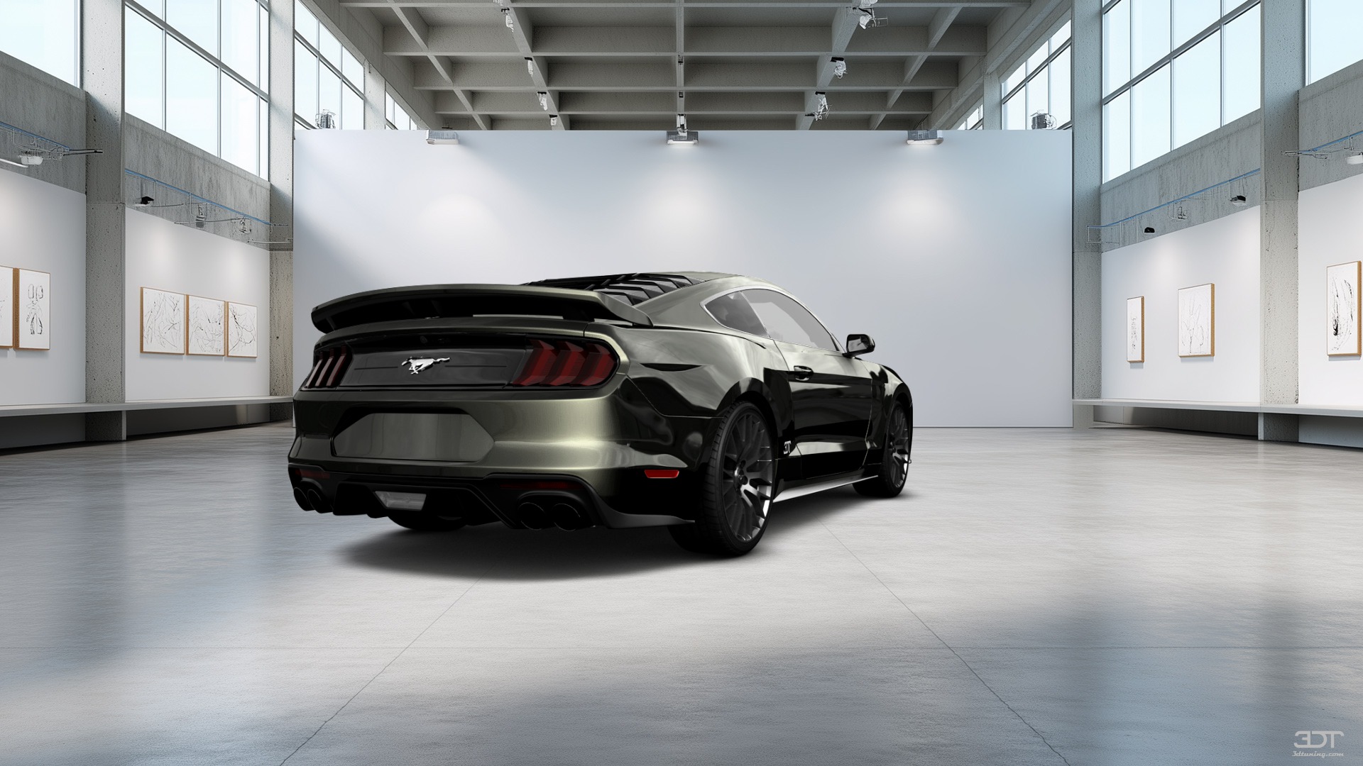 Ford Mustang Ecoboost 2 Door Coupe 2018 tuning