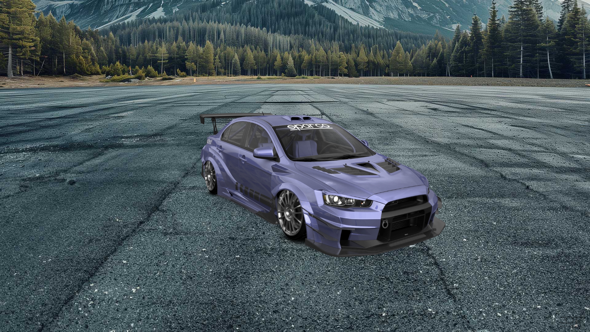 Mitsubishi Lancer Evolution X Sedan 2008 tuning