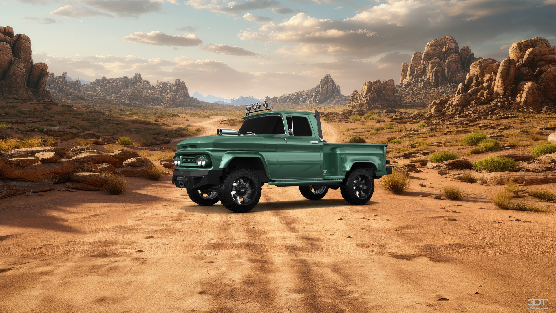 Chevrolet C-10 Stepside 2 Door pickup truck 1963