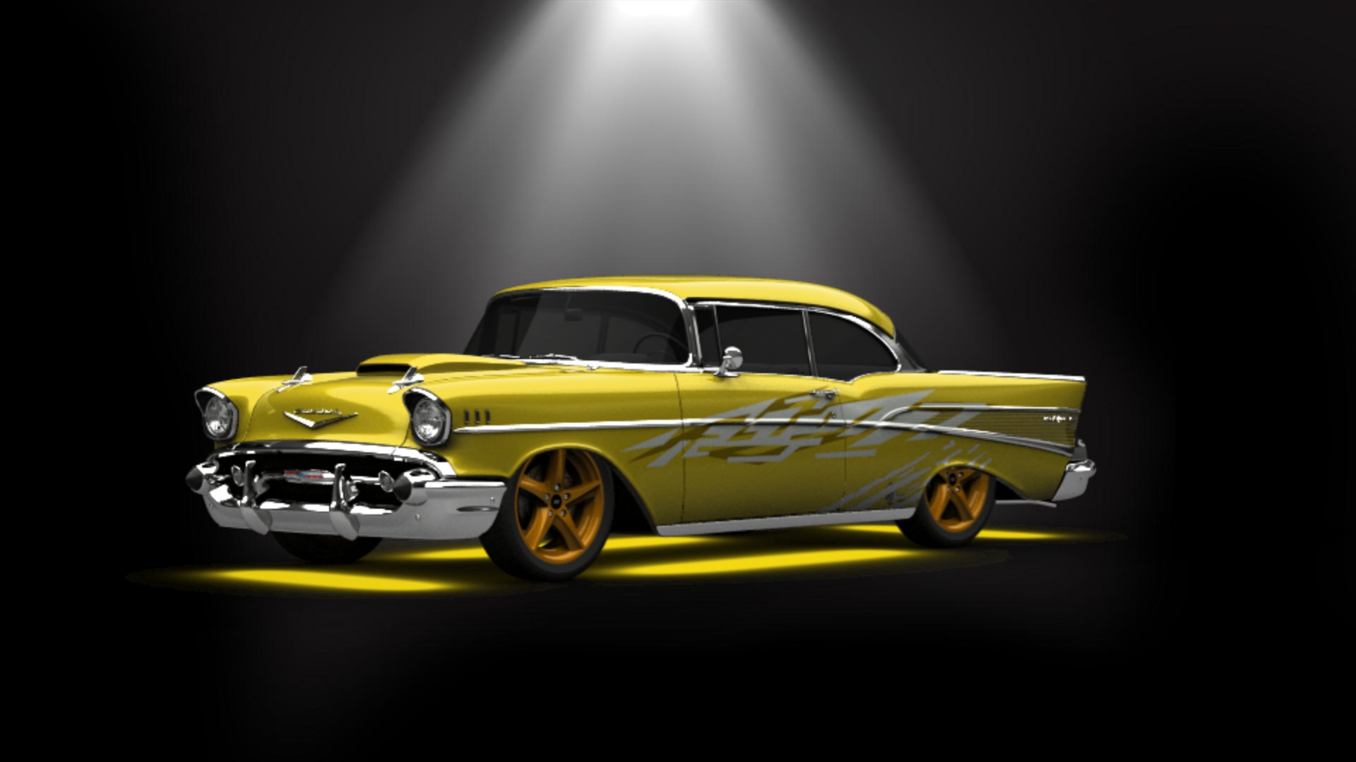 Chevrolet Bel Air Coupe 1957 tuning