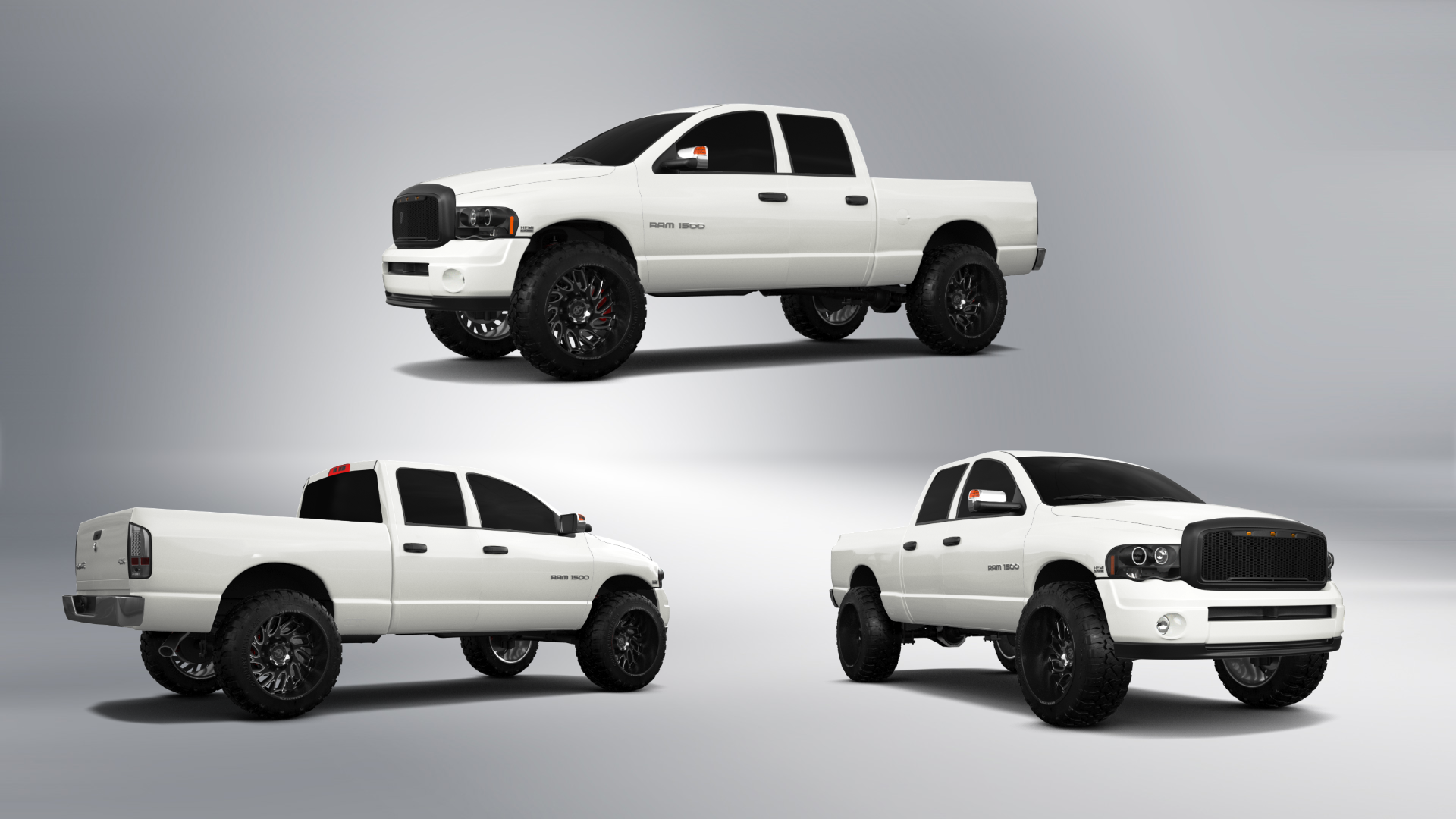 Dodge Ram 1500 6.4 ft box 4 Door pickup truck 2002