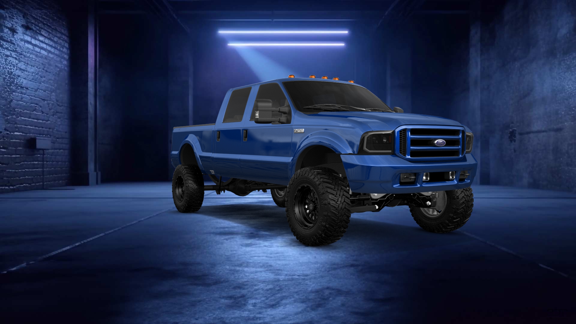 Ford F-250 Crew Cab 4 Door pickup truck 1999