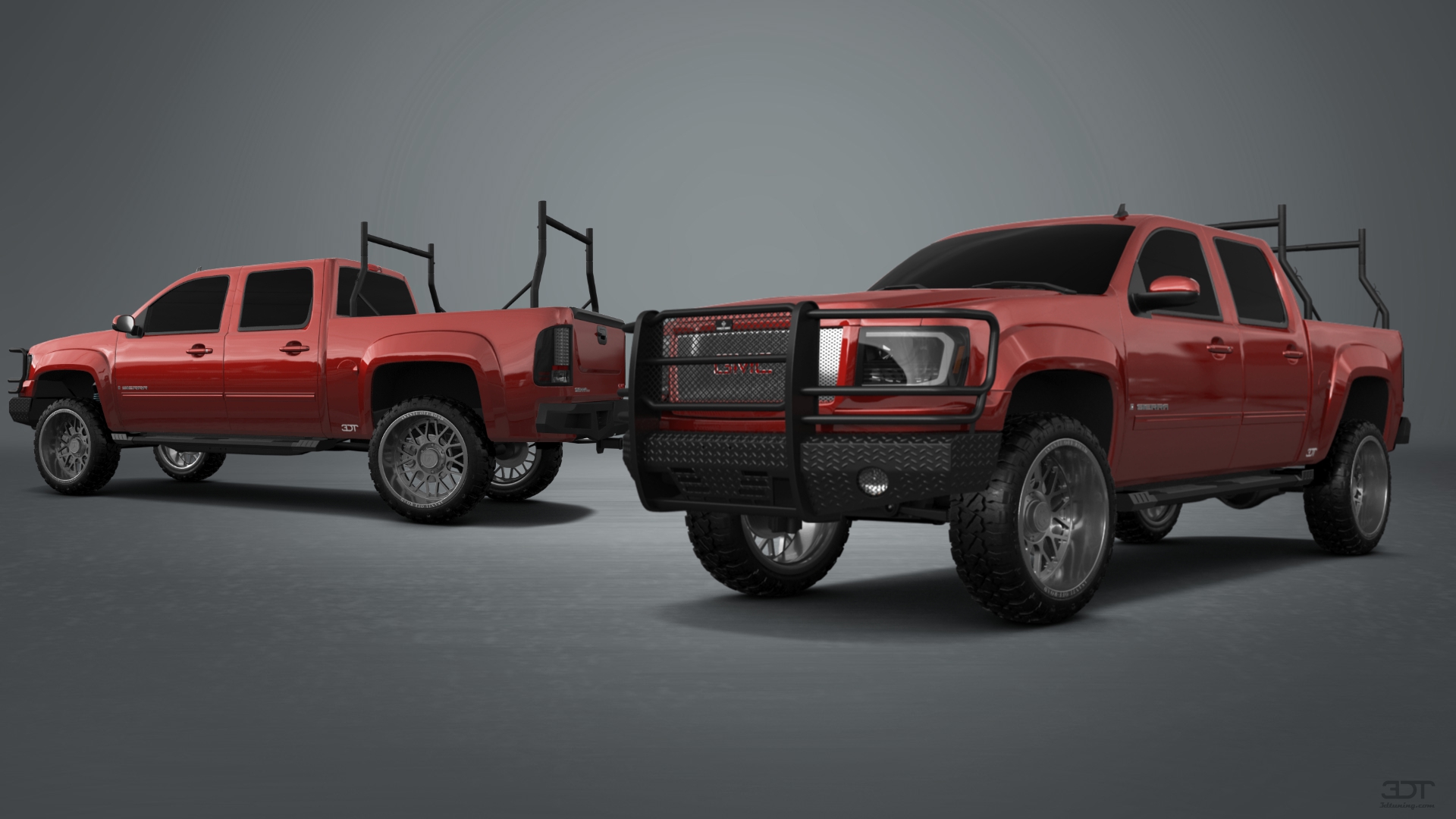 GMC Sierra 1500 Crew Cab 5.8 ft box 4 Door pickup truck 2007 tuning