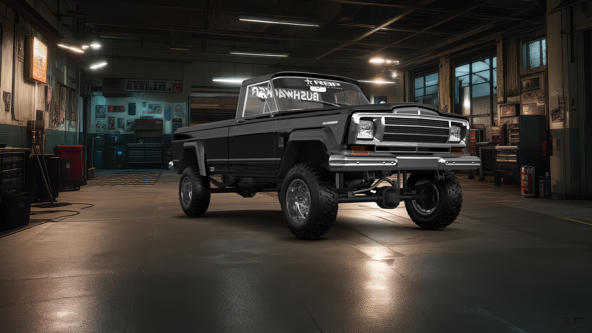 Jeep Gladiator SJ 2 Door pickup truck 1988 tuning