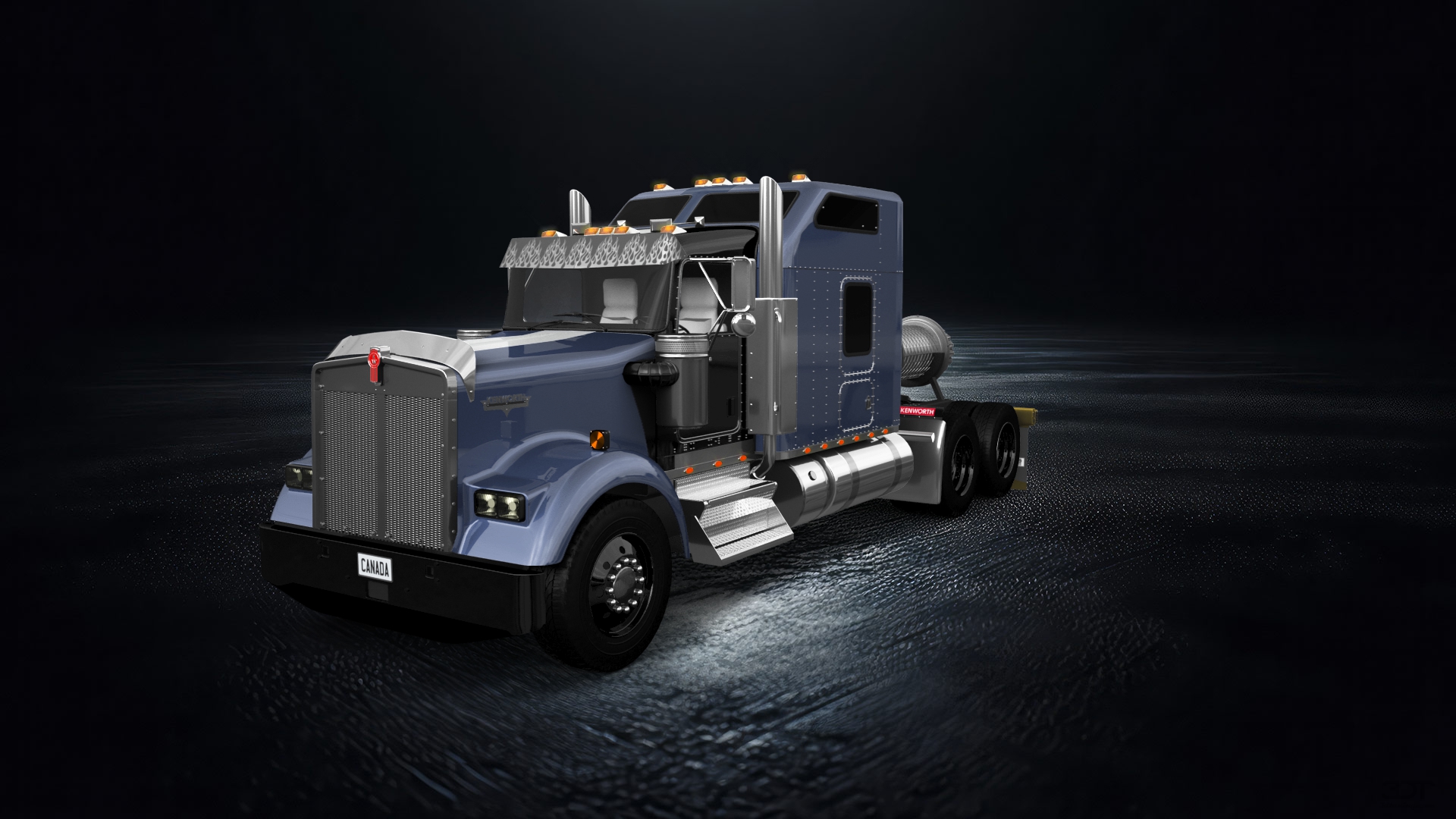 Kenworth W900 Sleeper Cab Truck 2015