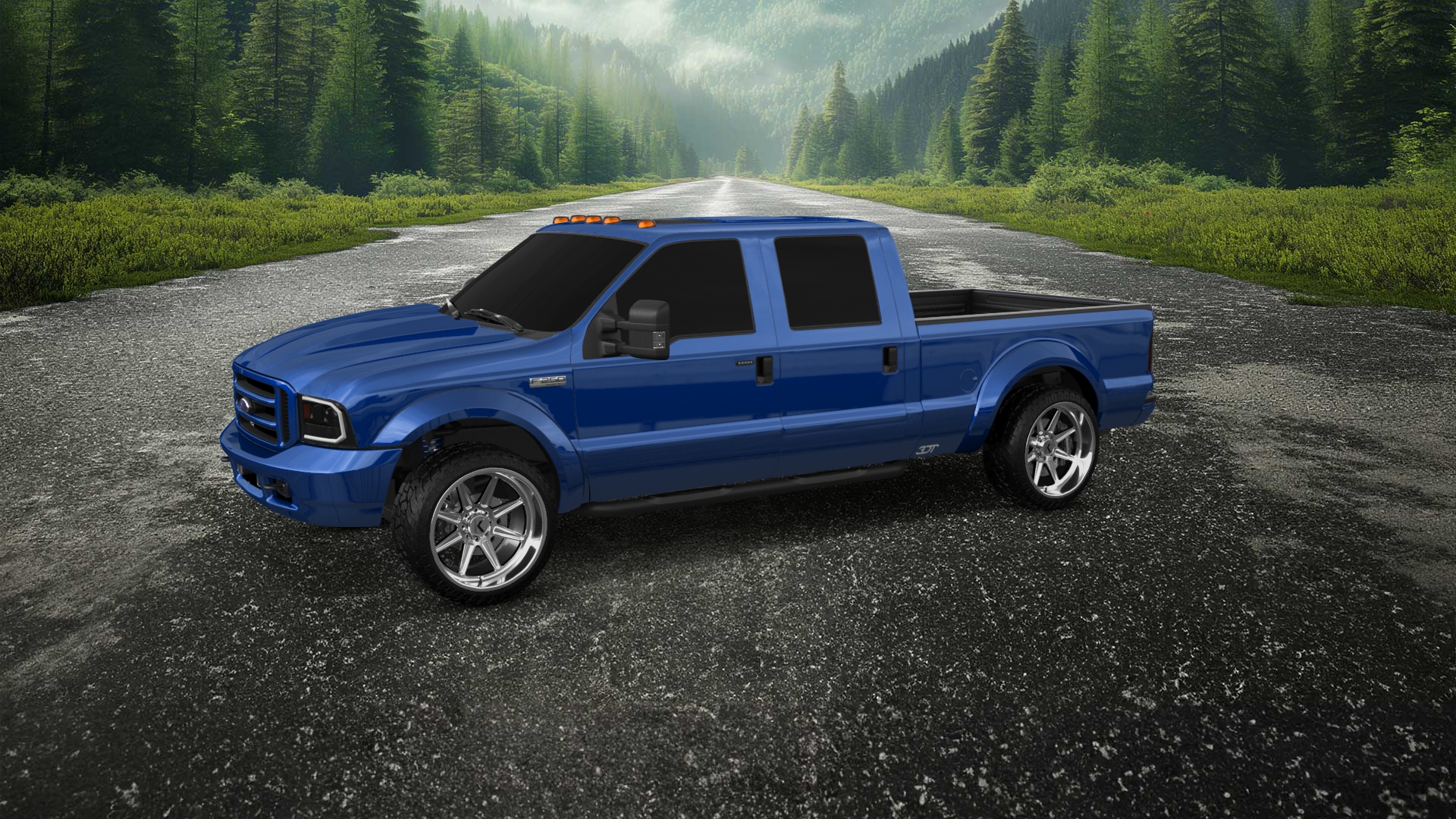Ford F-250 Crew Cab 4 Door pickup truck 1999