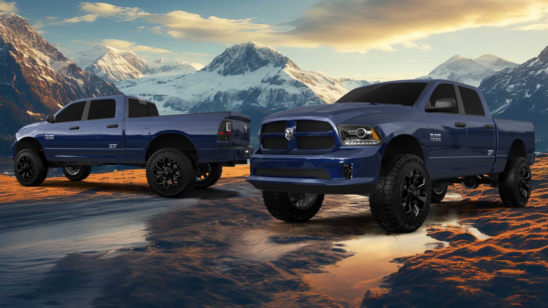 Dodge Ram 1500 6.4 ft box 4 Door pickup truck 2013