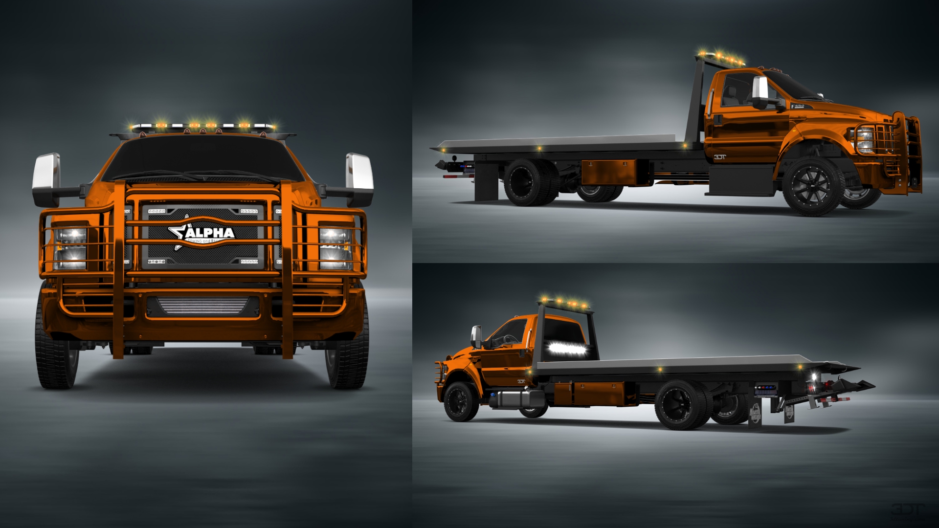 Ford F-650 Tow Truck Pickup 2016