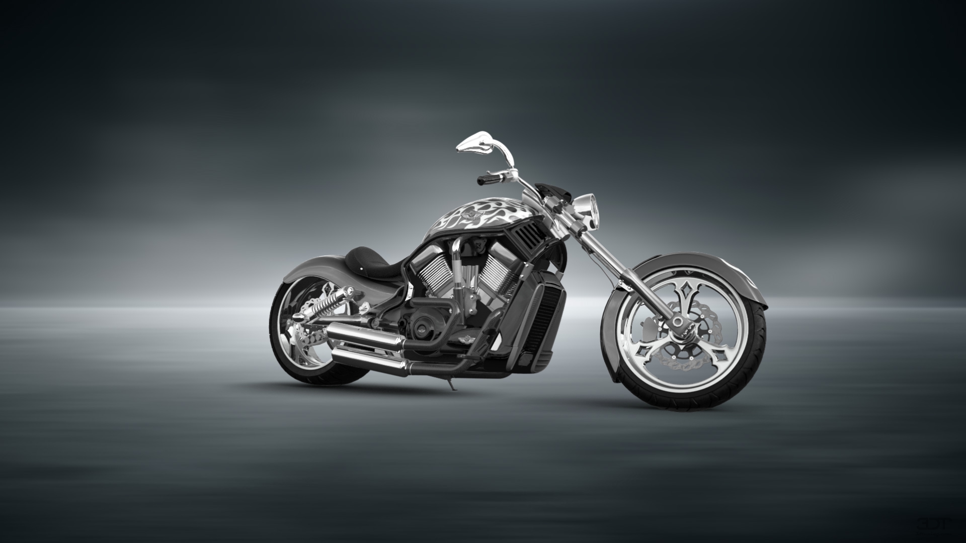Harley-Davidson Custom Chopper Cruiser 2011 tuning