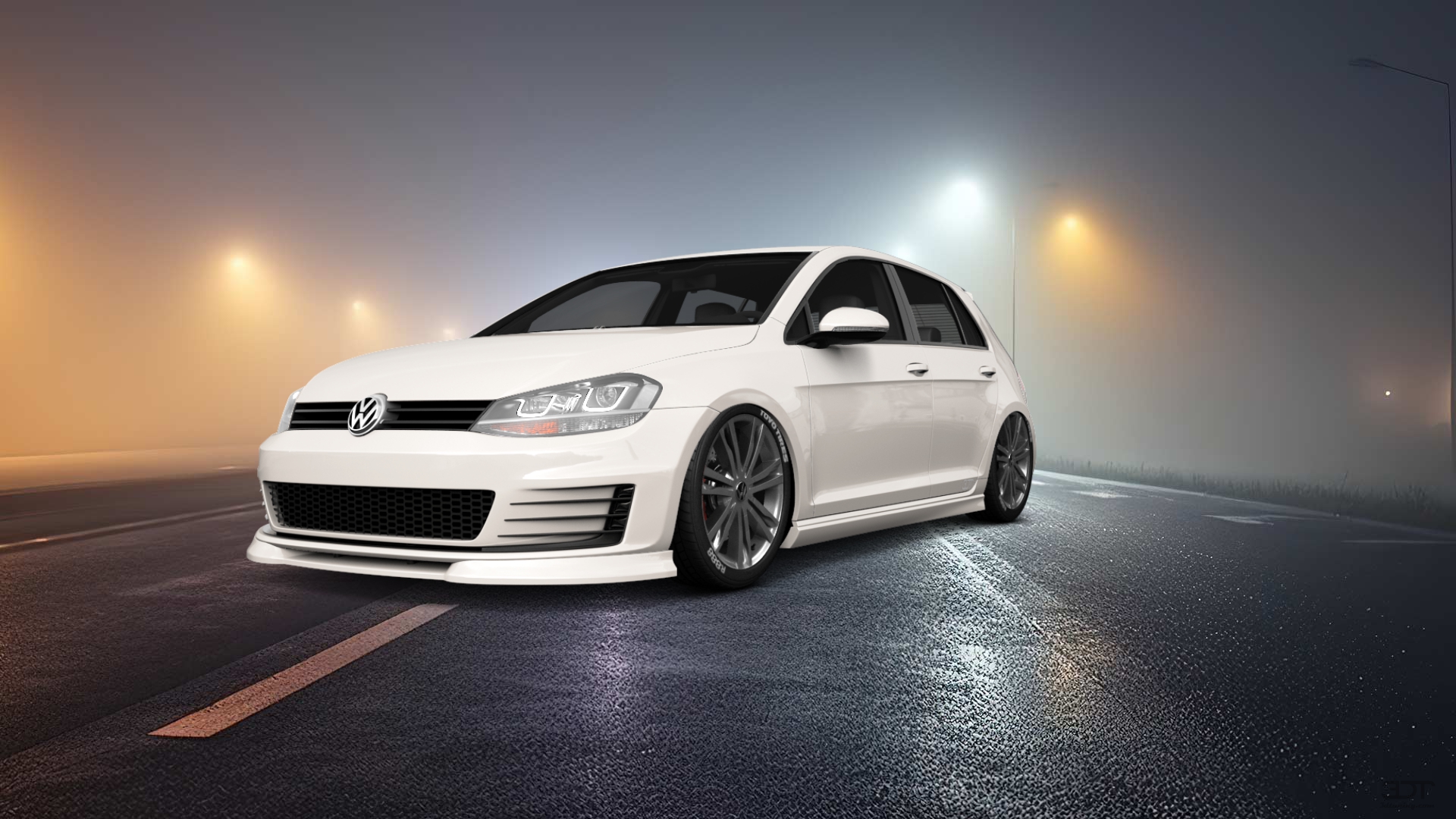 Volkswagen Golf 7 5 Door Hatchback 2013 tuning